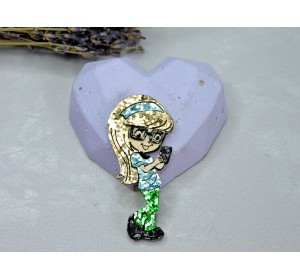 Патч сборный "Девочка №5" - 1 шт.