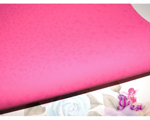 Кожзам "Винтаж", насыщенного розового цвета