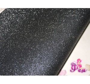 Кожзам "Сахара",  черного цвета