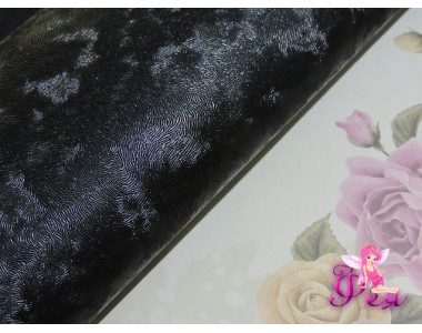 Кожзам "Бриз",  черного цвета