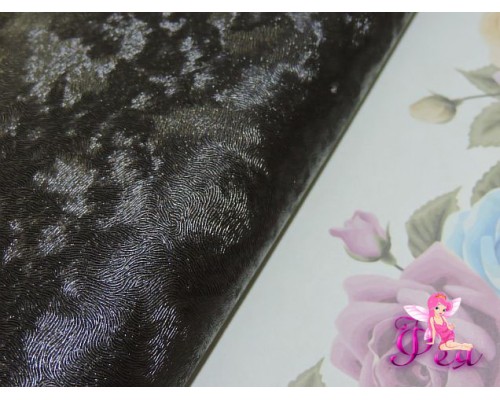 Кожзам "Бриз",  темно-коричневого цвета