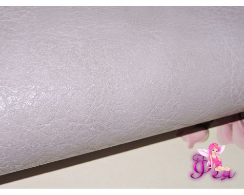 Кожзам "Ретро", светло-сиреневого  цвета