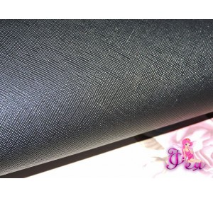 Кожзам "Кантри", черного цвета 