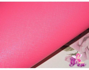 Кожзам "Кантри", фукси цвета