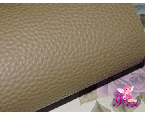 Кожзам "Классик", коричневого цвета