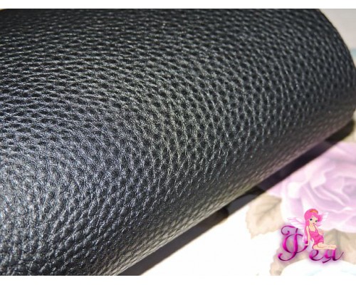 Кожзам "Классик", черного цвета
