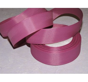 Репсовая лента 25 мм, цв. пенка - 1 м.