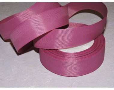 Репсовая лента 25 мм, цв. пенка - 1 м.