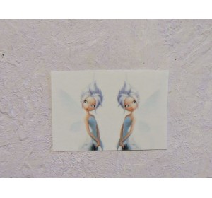 Термонаклейка "Фея" высота - 2.5 см, ширина - 1,5 см (пара)