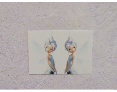 Термонаклейка "Фея" высота - 2.5 см, ширина - 1,5 см (пара)