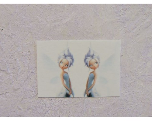 Термонаклейка "Фея" высота -3,0 см (пара)