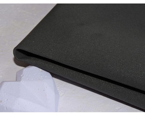 Фоамиран 1 мм, иранский, цв. черный  № 195