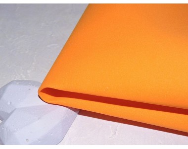 Фоамиран 1 мм, иранский, цв. оранжевый № 125