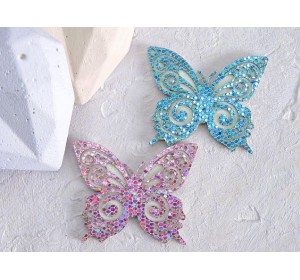 Патч сборный "Бабочки", 50*45 мм - 1 шт.  