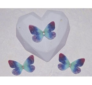 Бабочка шифоновая маленькая 3 см, №23 - 1 шт