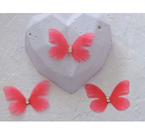 Бабочка шифоновая маленькая 3 см, №20 - 1 шт