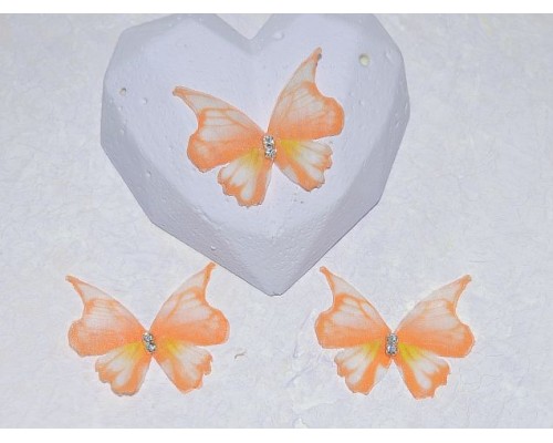 Бабочка шифоновая маленькая 3 см, №34 - 1 шт