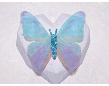 Бабочка шифоновая большая  6 см, №12 - 1 шт