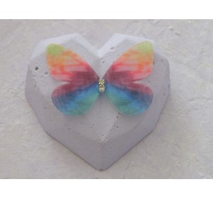 Бабочка шифоновая средняя 4,5 см, №19 - 1 шт