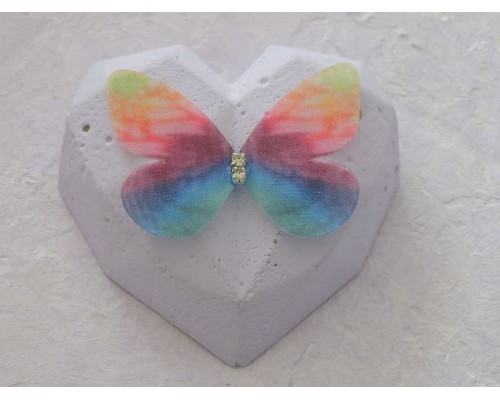 Бабочка шифоновая средняя 4,5 см, №19 - 1 шт