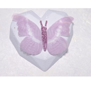 Бабочка шифоновая большая  6 см, №10 - 1 шт