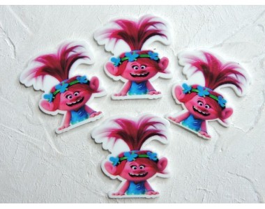 Кабошон-вырубка "Троллик" 3*3,2 см - 1 шт