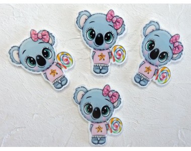 Кабошон-вырубка "Куала" 2,7*3,5 см - 1 шт