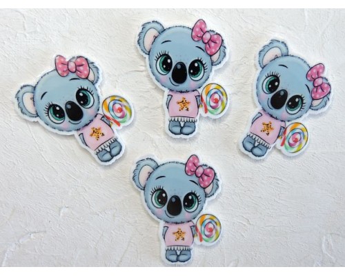 Кабошон-вырубка "Куала" 2,7*3,5 см - 1 шт