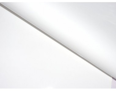 Кожзам "Зеркальный", цв. белый