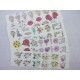 Набор термонаклеек "Цветы №25"- 1 набор.