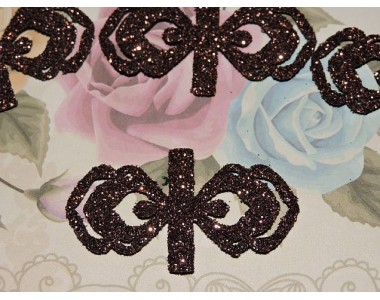 Заготовка "Сердцевина для банта 3" 5*2 см, цв.  коричневый - 1шт.