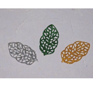 Заготовка фигурка "Листик" 5*2,5 см - 1 ш