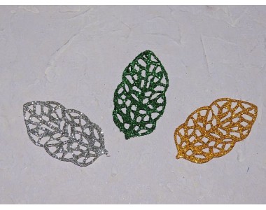 Заготовка фигурка "Листик" 5*2,5 см - 1 ш