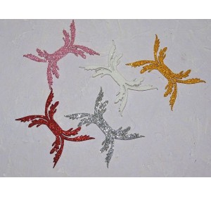 Заготовка сердцевина для бантика "Хвостики" 6*4 см - 1 шт