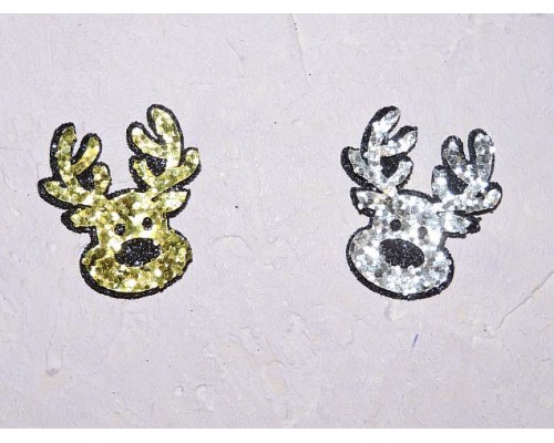 Патчи "Олененок" 3,5 см - 1 шт