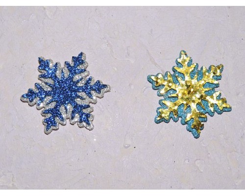 Патчи "Снежинка 2" 3,5 см - 1 шт