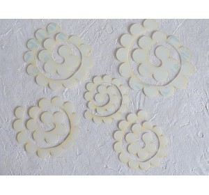 Шаблон "Цветочки" - 5 дет.