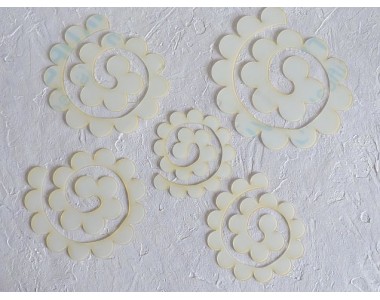 Шаблон "Цветочки" - 5 дет.