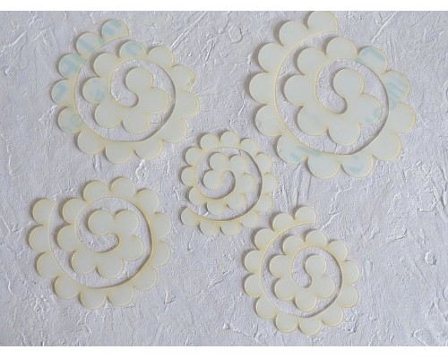 Шаблон "Цветочки" - 5 дет.