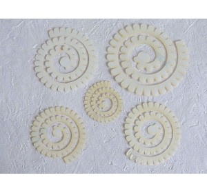  Шаблон "Цветочки 2" - 5 дет.