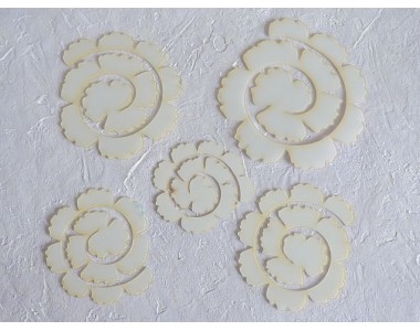 Шаблон "Цветочки 5" - 5 дет.