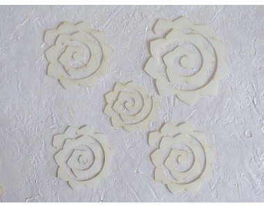 Шаблон "Цветочки 4" - 5 дет.