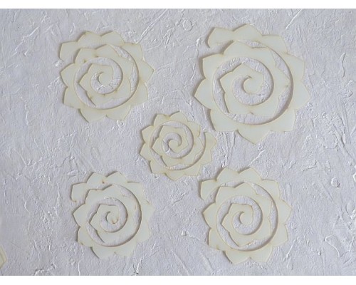 Шаблон "Цветочки 4" - 5 дет.