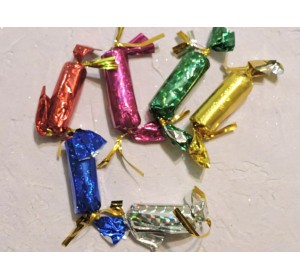 Новогодние украшения "Конфеты"  - 6 шт