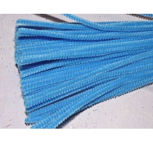 Проволока синельная, цв. бирюзовый - 1 шт