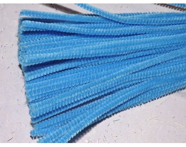 Проволока синельная, цв. бирюзовый - 1 шт