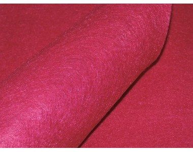 Фетр мягкий 20*30 см толщина 1 мм, цв. фукси  - 1 лист