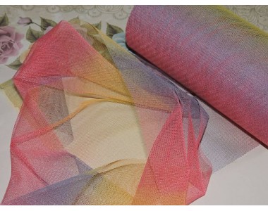 Фатин с переходами цвета 15 см*1 м, №2