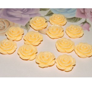 Кабошон "Розочка"  18 мм - 1шт