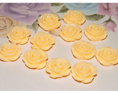 Кабошон "Розочка"  18 мм - 1шт